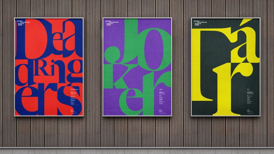 London Soundtrack Festival branding