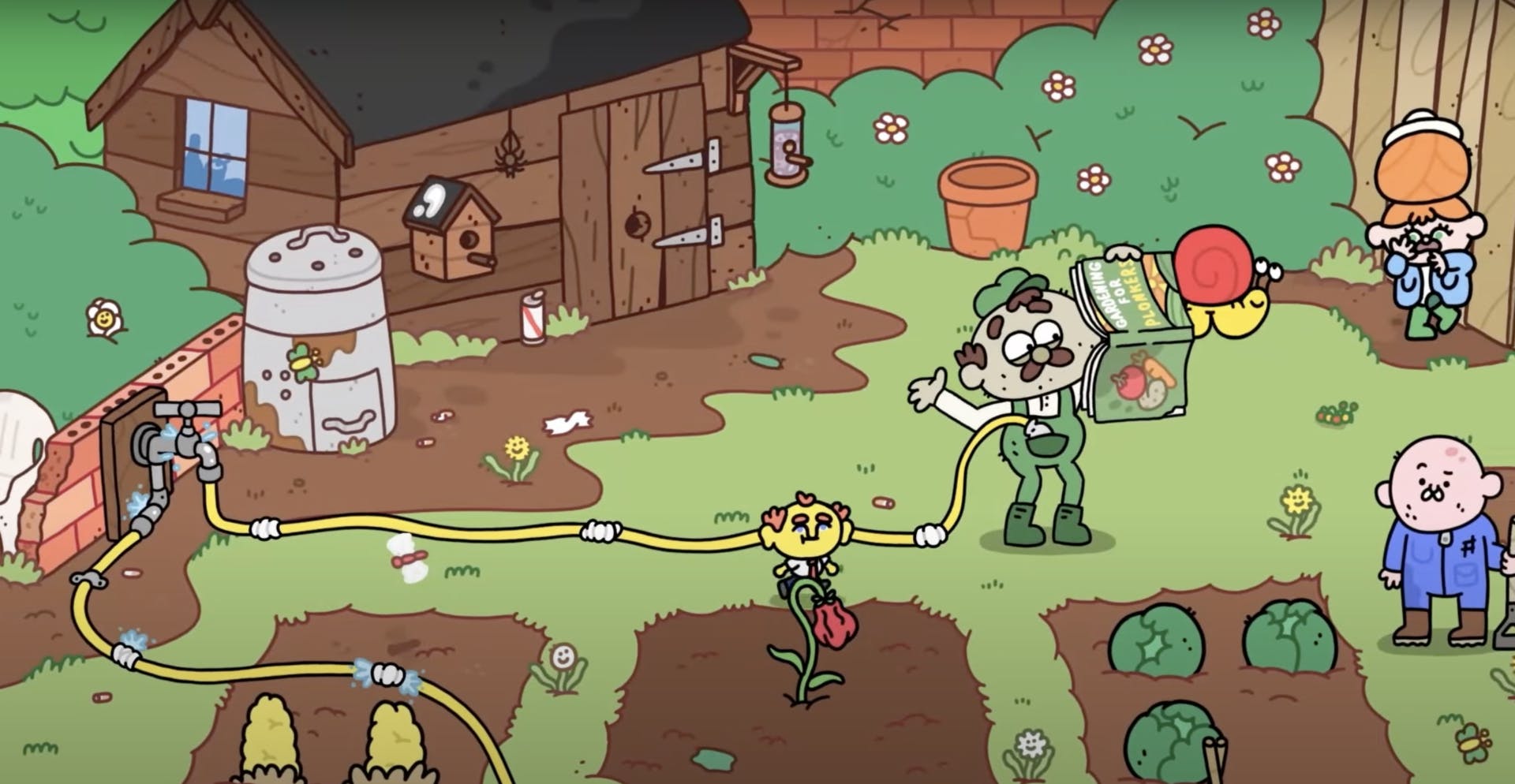 Thank Goodness You're Here video game